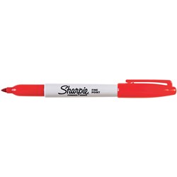 SHARPIE FINE RED