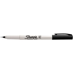 Sharpie Ultra Fine Marker Permanent 0.3Mm Black
