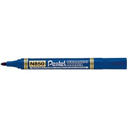 Pentel Permanent Marker N850 Bullet Blue