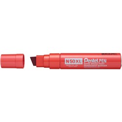 Pentel Permanent Marker N50Xl Jumbo Red