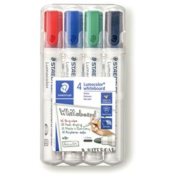 STAEDTLER 351 WHITEBOARD MARKER  WALLET 4