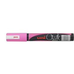 Uni Chalk Marker Fluro Pink