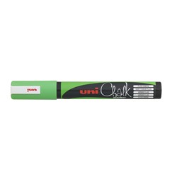 Uni Chalk Marker Fluro Green