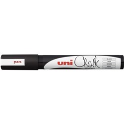 Uni Chalk Marker Black