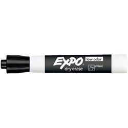 Expo Whiteboard Marker Chisel Black
