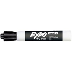 Expo Whiteboard Marker 2.0Mm Bullet Black