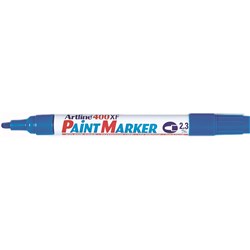 Artline 400Xf Paint Markers Medium Bullet Blue