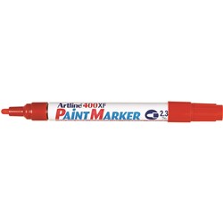 Artline 400Xf Paint Markers Medium Bullet Red