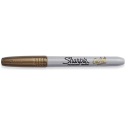 Sharpie Metallic Marker Fine Point Permanent Gold