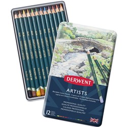 DERWENT ARTIST PENCILS (12)