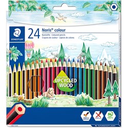 STAEDTLER NORIS COLOURED PENCILS (24)