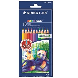 STAEDTLER NORIS MAXI COLOURED ASS (10)