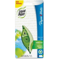 Liquid Paper Correction Tape Dryline Grip 5mmx8.5m 60% Recycled