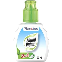 CORRECTION FLUID PAPERMATE LIQUID PAPER 2 IN 1