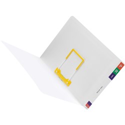 Avery Lateral Notes Files A4 With Tubeclip Standard Wht Box Of 100