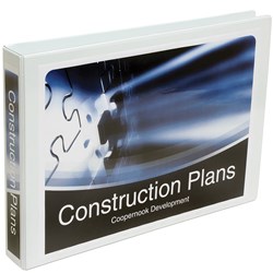 Binder Insert A3 3D 32Mm White Landscape