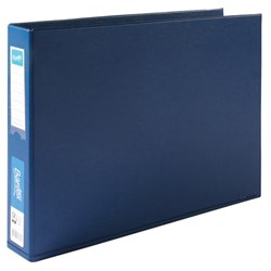 Binder A3 4D 38Mm Landscape/Oblong  Blue