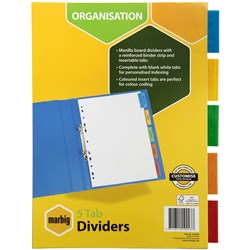 Divider 5 Tab A4 Insertable