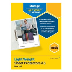 Sheet Protectors A5 Eco