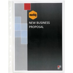 Sheet Protectors A3 Marbig Portrait (100)