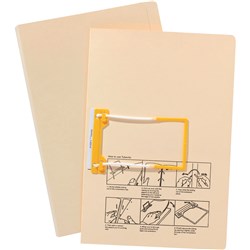 Avery Tubeclip Files Buff Plain