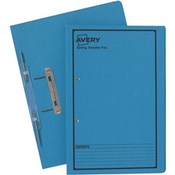 Avery Spring Transfer File Blue