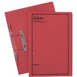Avery Spring Transfer File Red