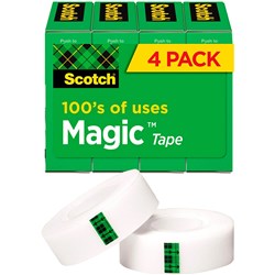 TAPE 810 MAGIC VALUE 19*25 PK4