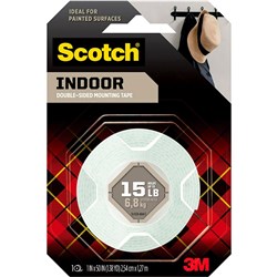 Tape Foam Mounting Hd Scotch 114 25.4*1.27M