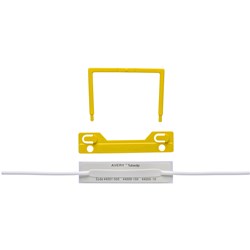 Avery Tubeclip Yellow (100)