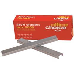 STAPLES OFFICE CHOICE 26/6 (5000)