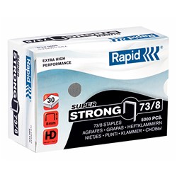 Rapid Staples Heavy Duty 73/8 Super Strong Box Of 5000