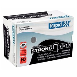 Rapid Staples Heavy Duty 73/10 Super Strong Box Of 5000