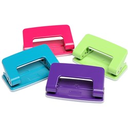 MARBIG 2 HOLE PUNCH SUMMER COLOURS ASSORTED