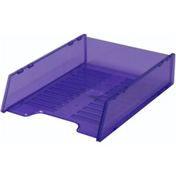 Italplast Document Tray A4 Multi Fit Purple