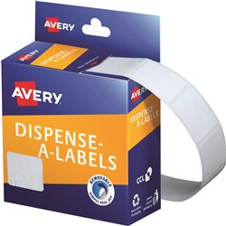 Label Rectangle White 19Mm X 24Mm