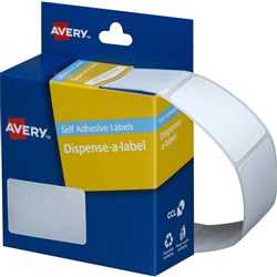 Label Rectangle White 35Mm X 49Mm