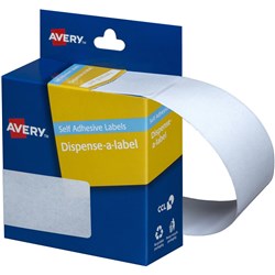 Label Rectangle White 27Mm X 76Mm