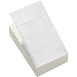 AVERY 5615SWS COMPUTER LABEL 89x24 Dot Matrix, 1 Wide 2500 Box of 2500