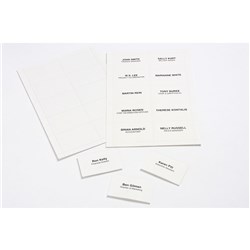 Rexel Convention Card Inserts (250)