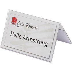 REXEL NAME PLATE SMALL LABEL 92 X 56MM (50)