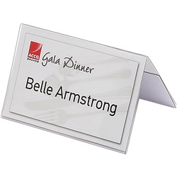 Rexel Name Plate Small Label 92 X 56Mm (50)