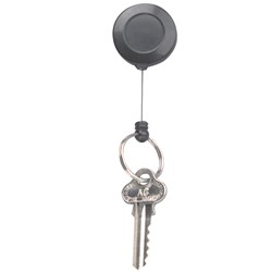 REXEL RETRACTABLE KEY HOLDER WITH RING 640MM MINI