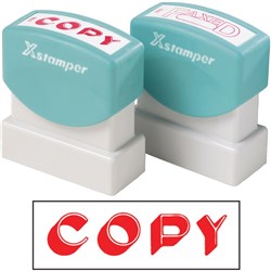 Stamp X Copy Red