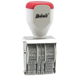 STAMP DESKMATE DATE 12 YEAR BAND 4MM TEXT