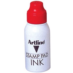 ARTLINE ESA2N STAMP PAD INK 50cc Red 