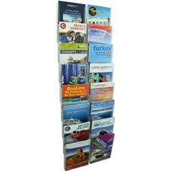 ESSELTE CLIPLOCK BROCHURE HOLDER WALL SYSTEM 16 X