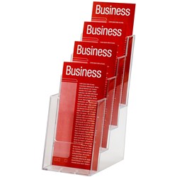 ESSELTE BROCHURE HOLDER MULTI TIERED DL 4