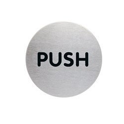 DURABLE PICTOGRAM SIGN 65MM PUSH