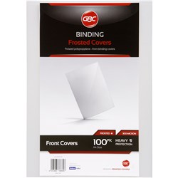 IBICO POLYCOVERS A4 100%Recyclable 300Mic Frost Pack of 300